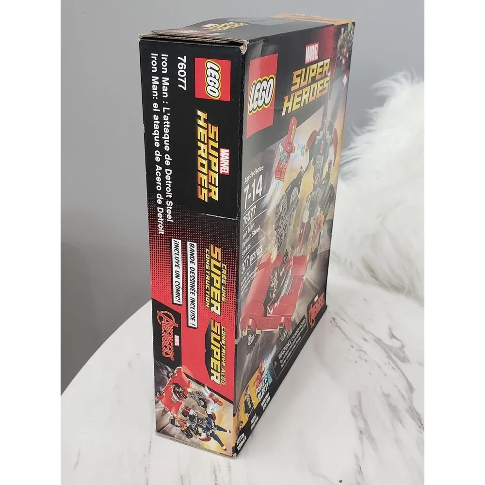 LEGO Marvel Super Heroes Iron Man: Detroit Steel Strikes (76077) Coulson SEALED